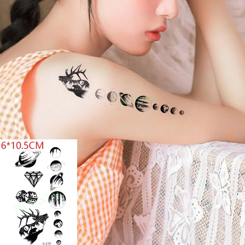 Waterproof Temporary Tattoo Sticker snake animal three colours fake tatto flash tatoo hand leg arm back for kid men women child