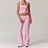 Buyergood New Yoga Set Women Feel Fitness Sportswear 2 Piece Sports Bra High Waist Gym Workout Outfit Leggings Long-Sleeved Active Wear