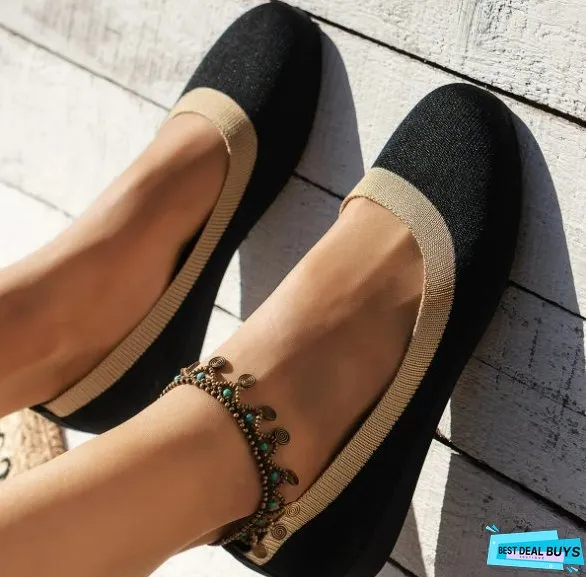 Emaline Round Toe Flats