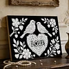 uk.everydayedeals DIY Pearl Painting With Frame - Handmade Self-Adhesive Pearls - Birds(20*30cm)