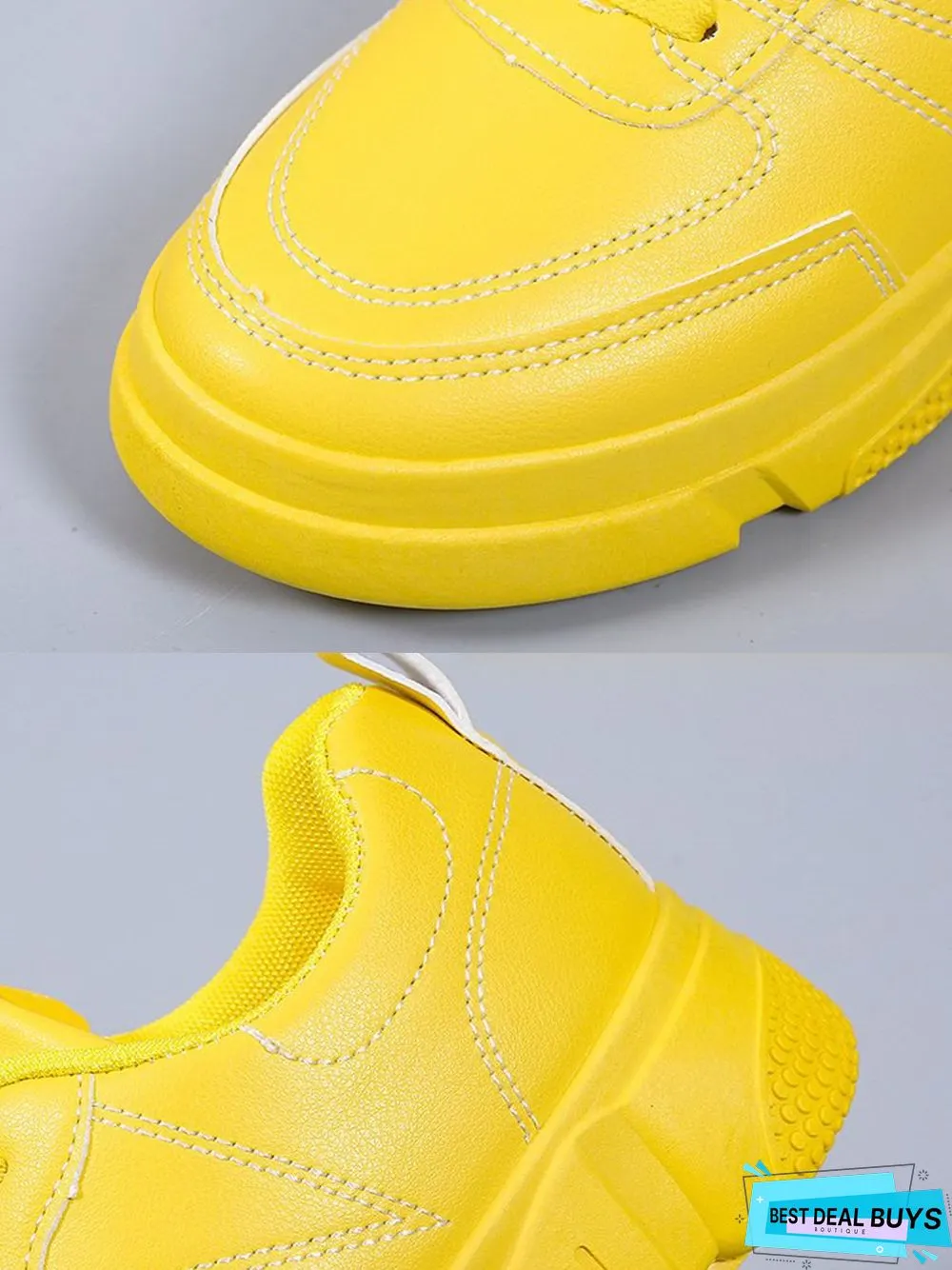 Casual Plain Color Skate Shoes