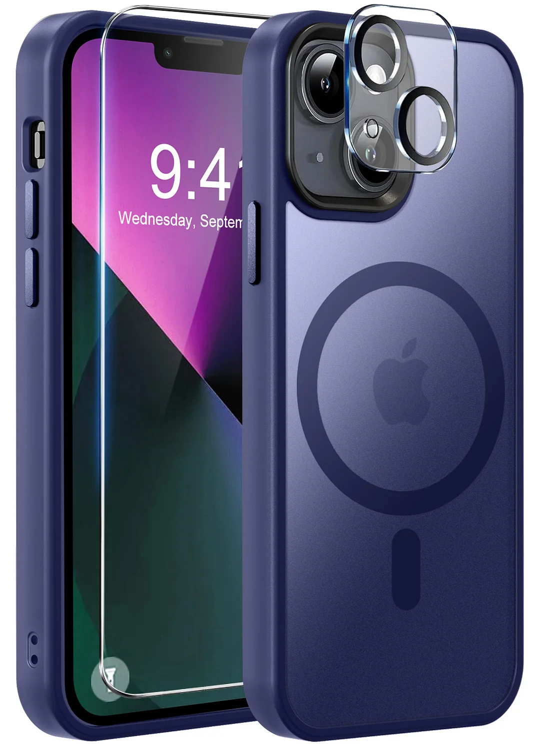 MOCCA Strong Magnetic for iPhone 13 Phone Case, [Compatible with  Magsafe][Mil-Grade Drop Protection]