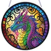 DIY Dragon Hanging Diamond Art Ornament Window Pendant