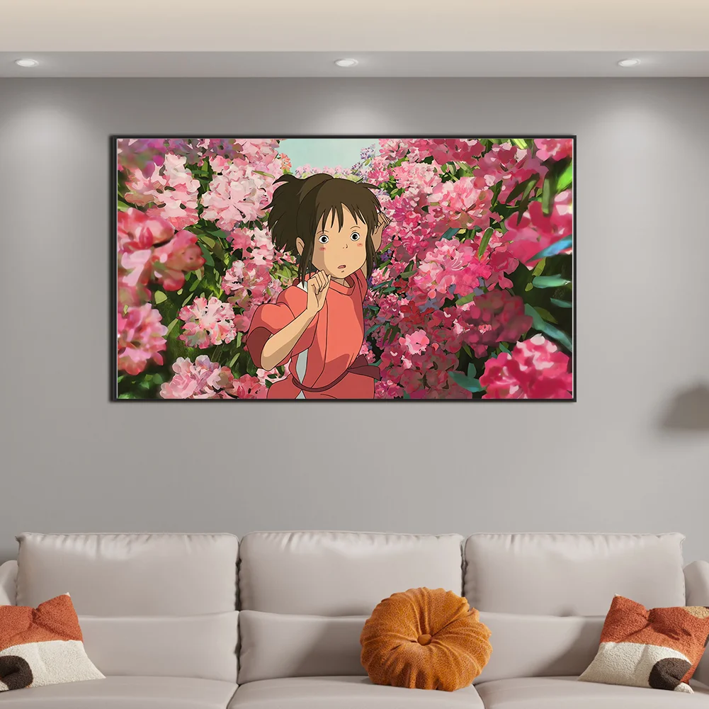 Diamond Painting - Full Round Drill - Spirited Away(Canvas|70*40cm)