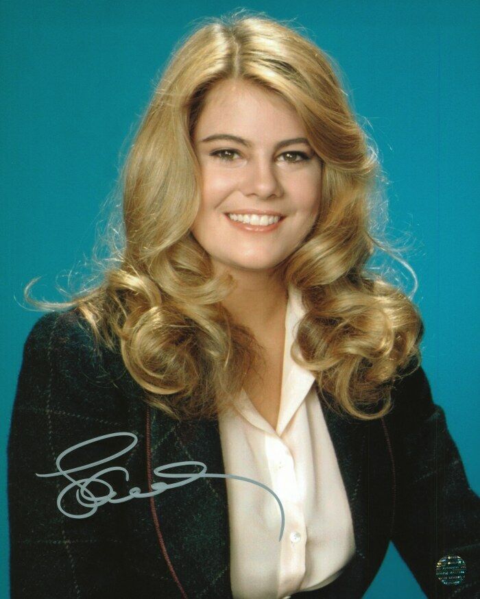 LISA WHELCHEL Autographed Original 8x10 Photo Poster painting LOA TTM