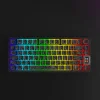 YK61 Wired Adjustable Key Travel Magnetic Axis Mechanical Keyboard FPS E-Sports Game RGB Lighting 61 Keyboard