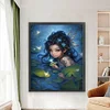 >SALE<Full Embroidery Eco-cotton Thread 11CT Print Butterfly Fairy Cross Stitch50x60cm