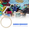 12.5cm Plastic Frame Embroidery Hoop Ring DIY Cross Stitch Sewing Circle