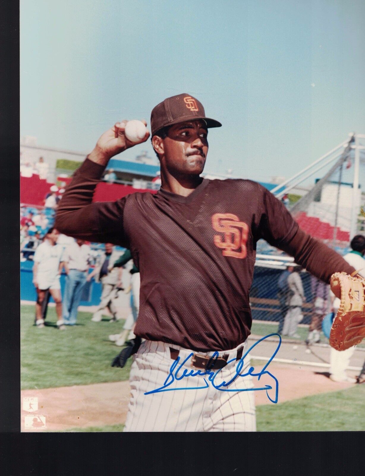 Sandy Alomar San Diego Padres Signed/Autogra