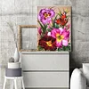 (5 Sizes) Butterfly Flower-Full Square Diamond Painting