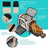 Cat, Dog Carrier for Small Medium Cats Puppies up to 15 Lbs, TSA Airline Approved Carrier Soft Sided, Collapsible Travel Puppy Carrier