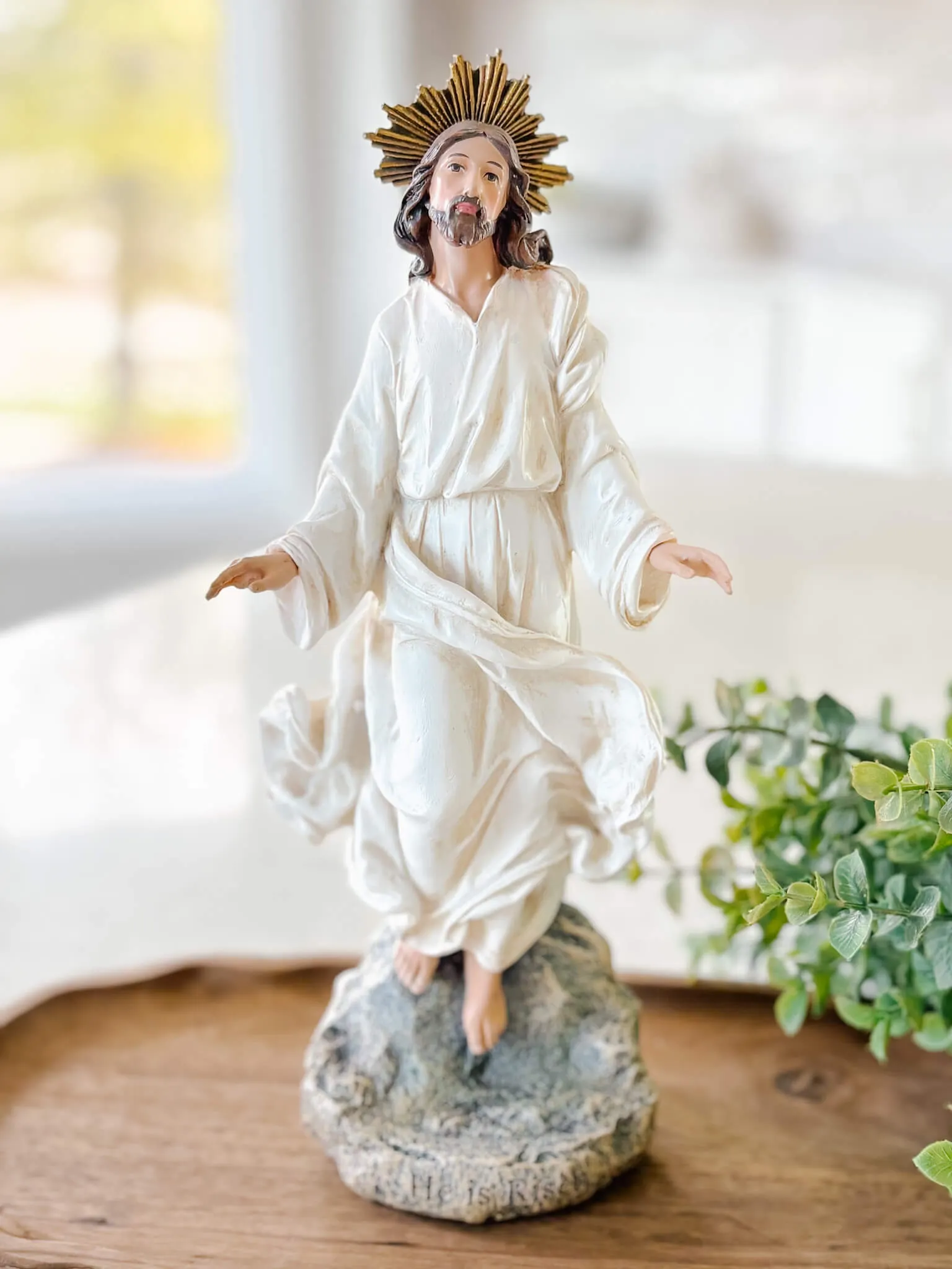 Christ is Risen Statue