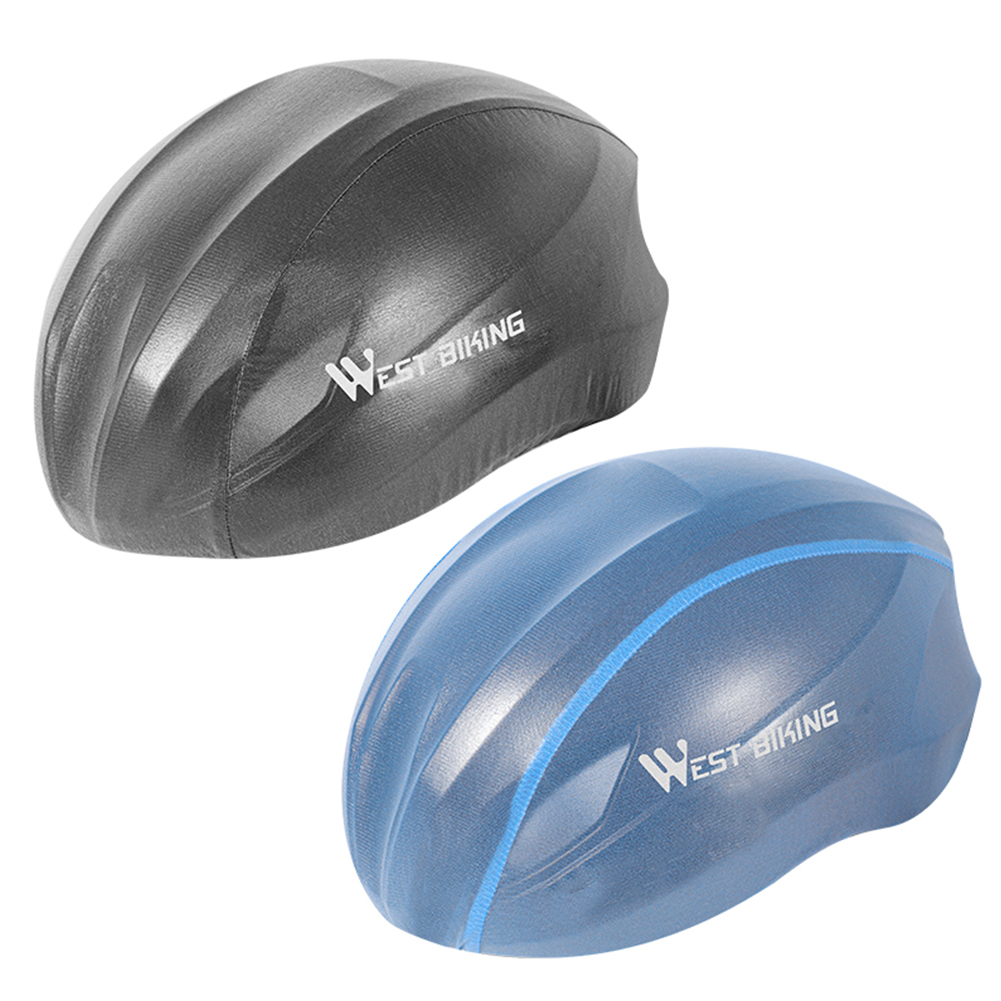 

MTB Bike Helmet Cover Waterproof Portable Helmet Dustproof Reflective Cover, Blue, 501 Original