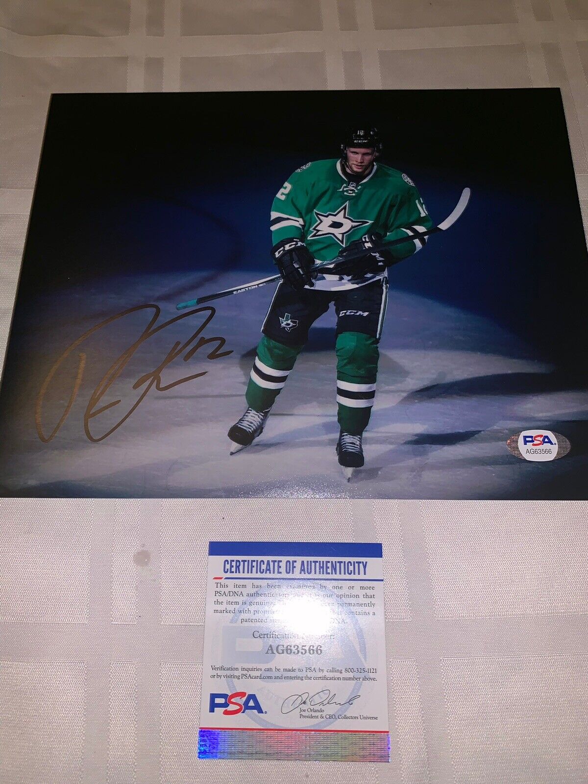 radek faksa Signed 8x10 Photo Poster painting Auto PSA/DNA Coa Stars