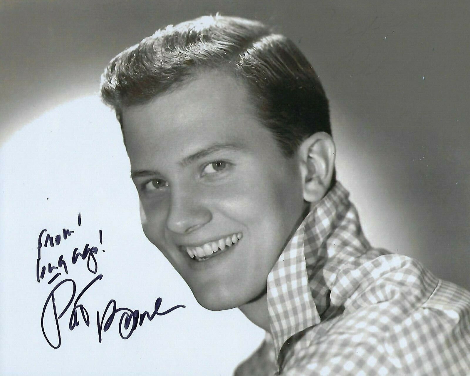 GFA The Chevy Showroom * PAT BOONE * Signed 8x10 Photo Poster painting P2 COA