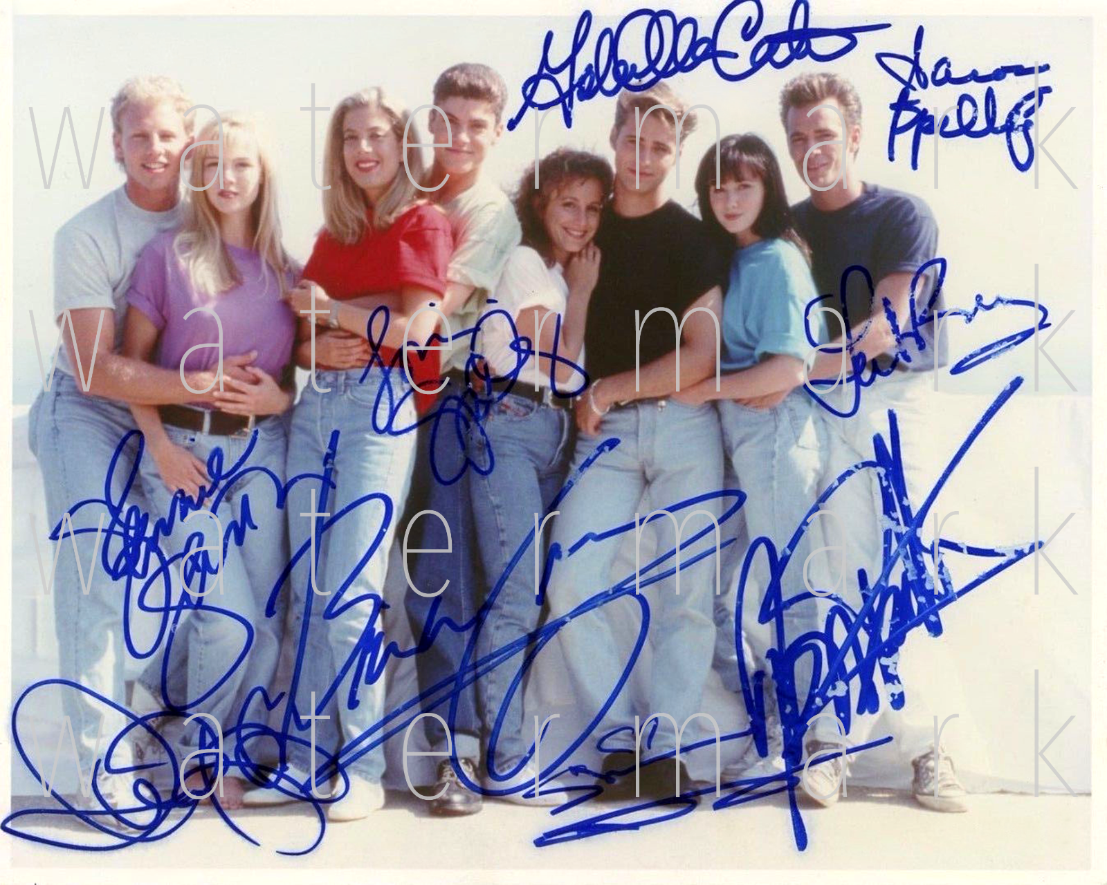 Beverly Hills 90210 signed 8x10 inch Photo Poster painting picture poster autograph RP