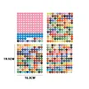 1 ensemble d’étiquettes de numéro de couleur diamant peinture accessoires outils DMC