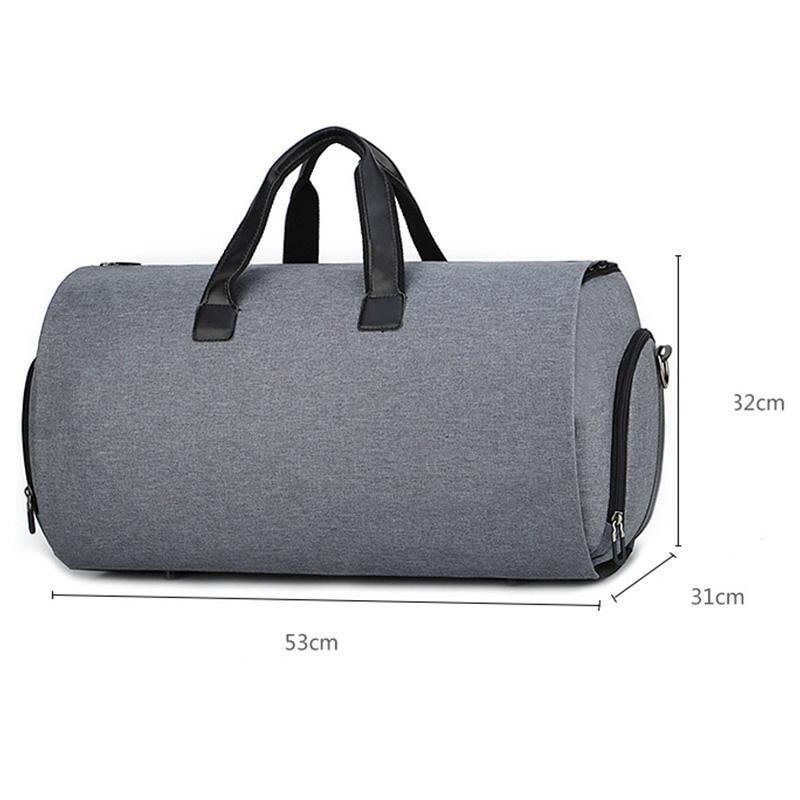 mens travel bag with suit compartment