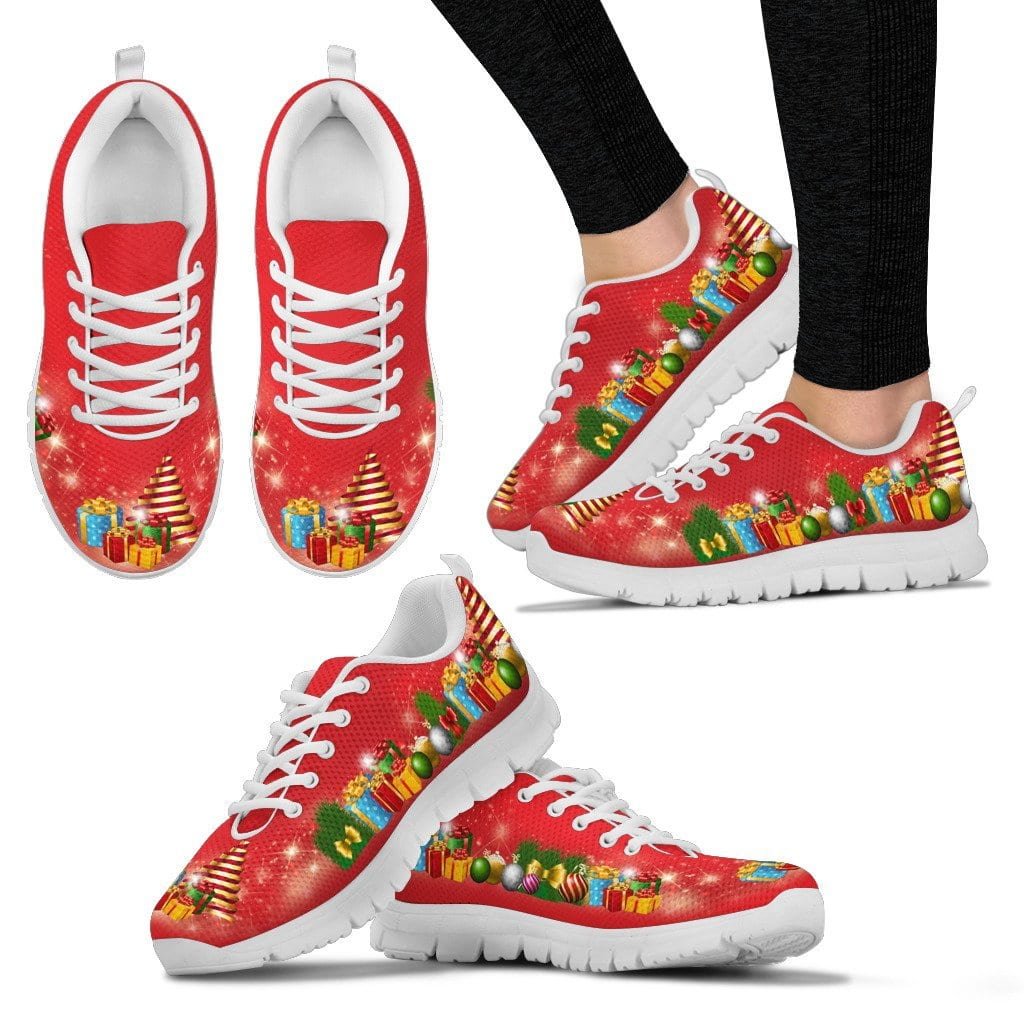 Red Gifts of Christmas Women's Sneakers