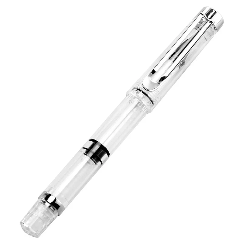 Piston Brush Pen Fountain Pen Refillable Ink Calligraphy Marker Fountain Pens For Writing School Art Supplies Stationery