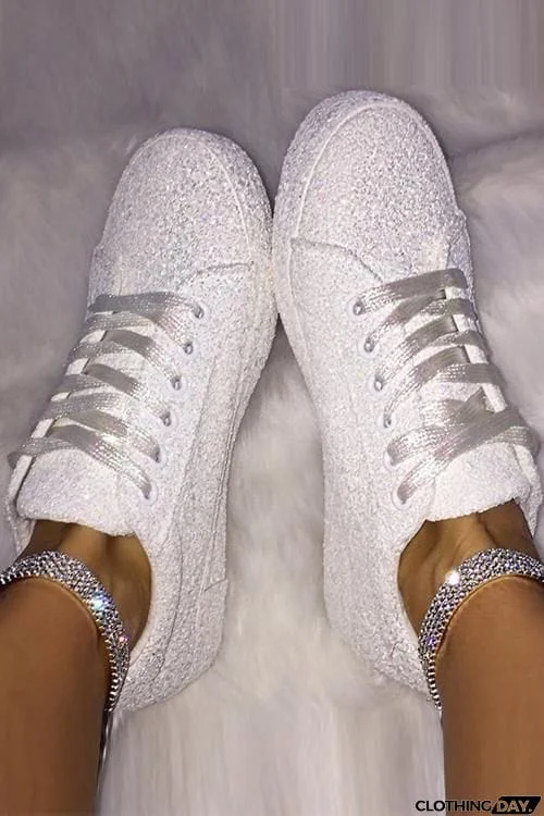 Glitter Fizz Glow So Bright Sneakers