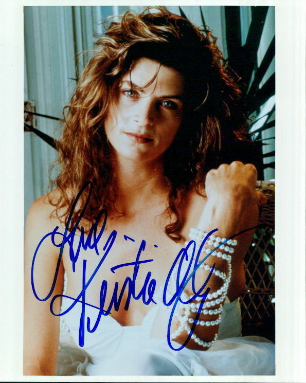 Kirstie Alley vintage signed 8x10 Photo Poster painting In-person