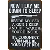 Shooting Warnings - Vintage Metal Signs - 20*30cm/30*40cm - Warning