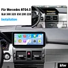 Ugode Mercedes Benz GLK 300 320 350 2009-2016 year Apple CarPlay Android Auto Display Monitor Upgrade Autoradio Stereo 