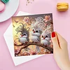 6pcs DIY Diamond Painting Grußkarte Set für Urlaub Segen Weihnachtsgeschenk