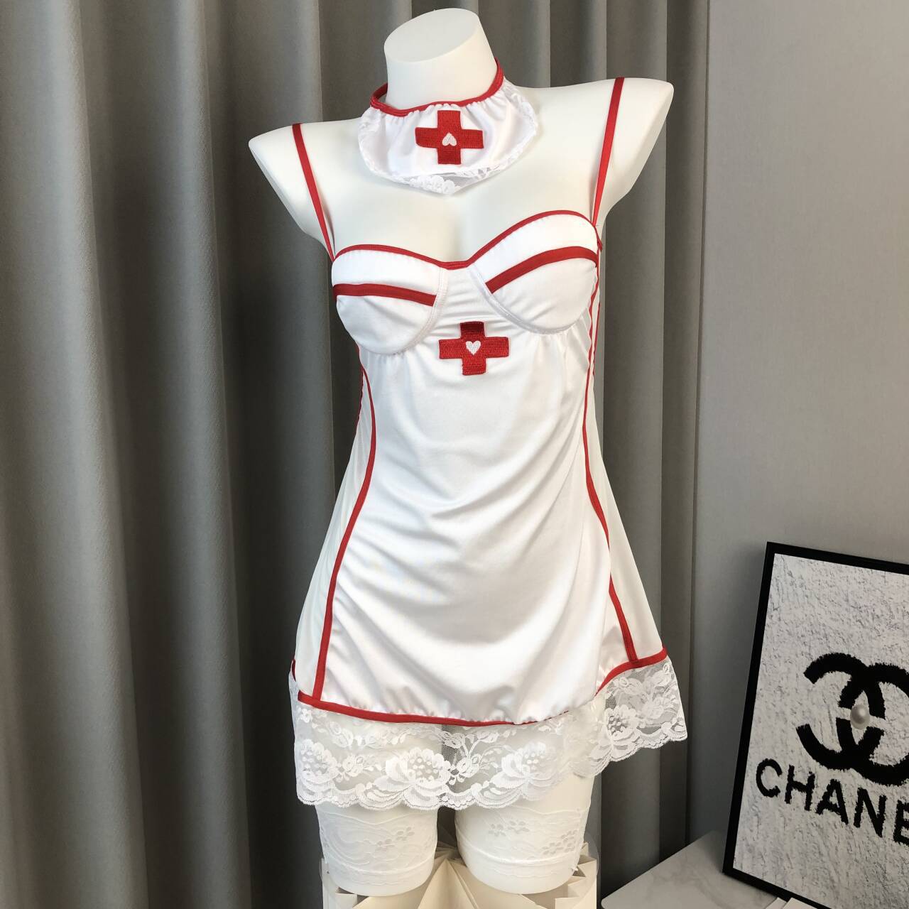 Lovingerie - Sweet Nurse Role-playing Sexy Lingerie Set