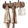 Piano Key Hanger Wall Hanging Porch Wooden Ceative Coat Rack
