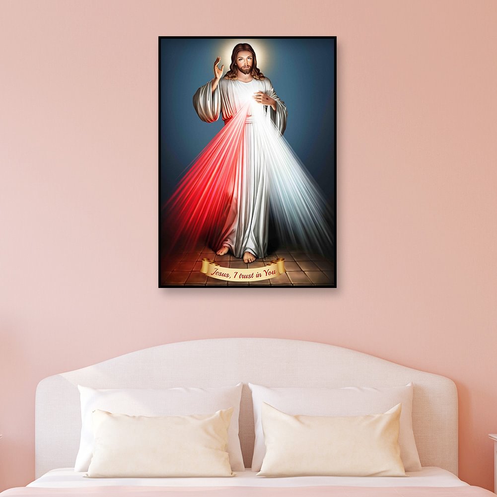 Jesus -Crystal Rhinestone Diamond Painting