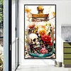 (40*70cm)Skull Vase - Full Round Drill Diamond Painting