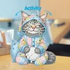 Shaking Head Sleeping Cat - 5D DIY Ornament