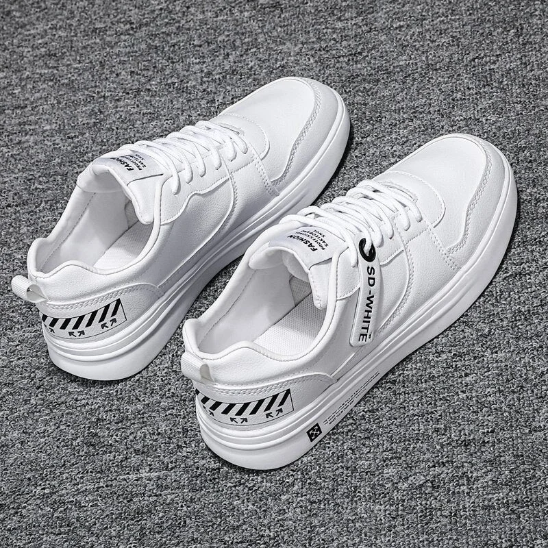 2021 Fashion Mens Sneakers Spring Autumn Male Light White Casual Shoes Breathable Waterproof Outdoor Walking Shoes for Men