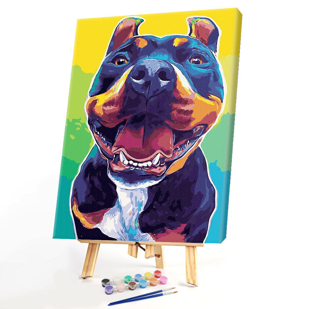 

40*50CM Paint By Numbers-Dog, 501 Original