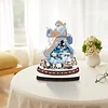 2Pcs Diamond Painting Christmas Snowman Ornaments Christmas Gifts