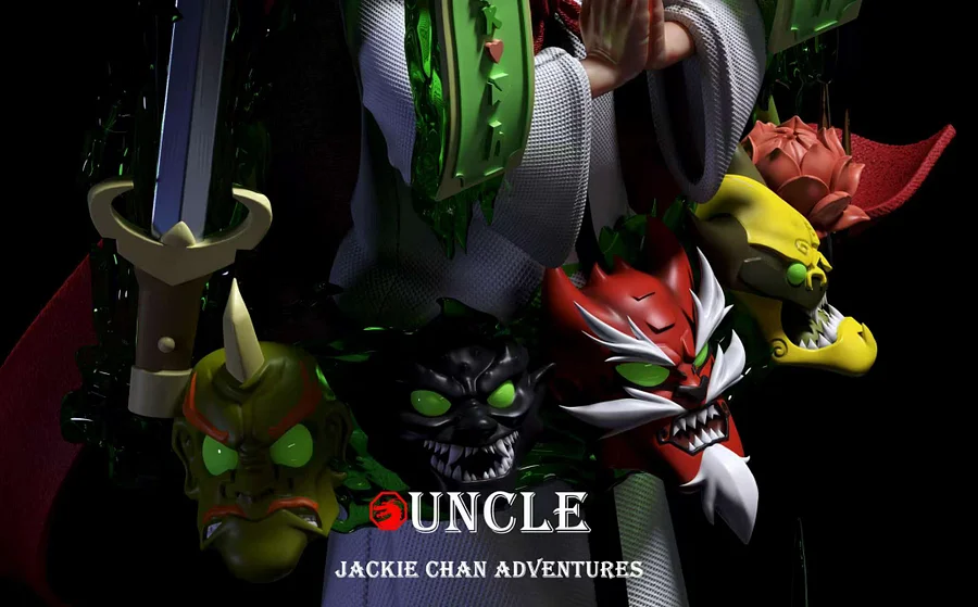 ShengZhu Studio - Jackie Chan Adventures - Uncle Statue(GK)