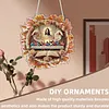 Last Supper Diamond Painting Pendant DIY Kit with Special Shaped Crystal Rhinestones, Single-Sided Drill, 7.76x7.68in for Home and Garden Wall Decor