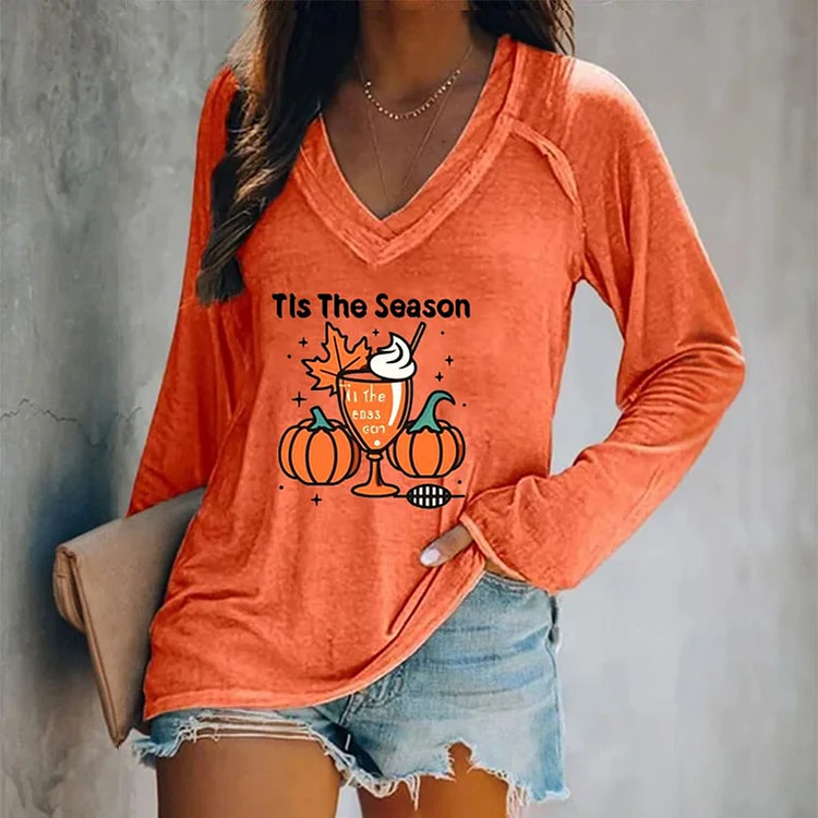 Women's Tis The Season Print T-Shirt