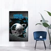 5D DIY Full Round Drill Diamond Painting Carolina Panthers Home Decor (sz3527)