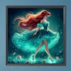 Princess Ariel - Round Drill Diamond Painting - 40*40CM