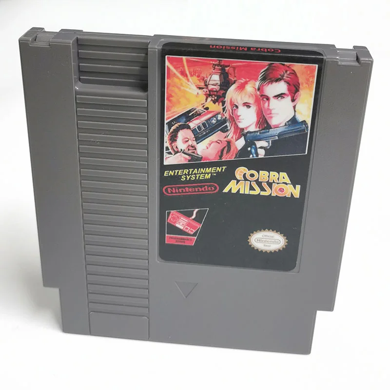 Cobra Mission For Nintendo NES - 8 Bit Game Cartridge