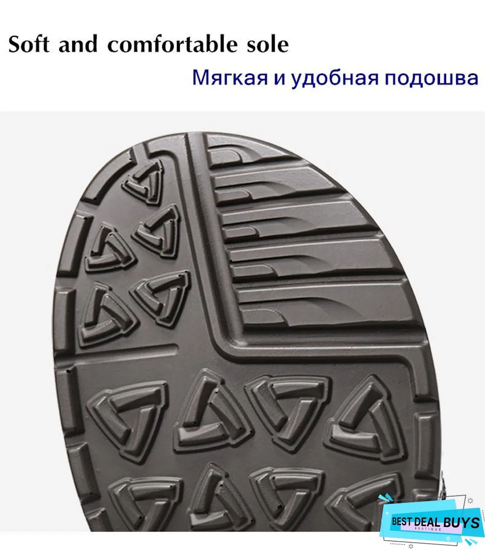 Men's Genuine Leather Beach Sandals Summer Gladiator Outdoor Shoes