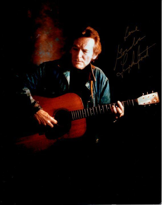 GORDON LIGHTFOOT signed autographed Photo Poster painting