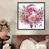 Moon Rose-Special Shaped Diamond Painting