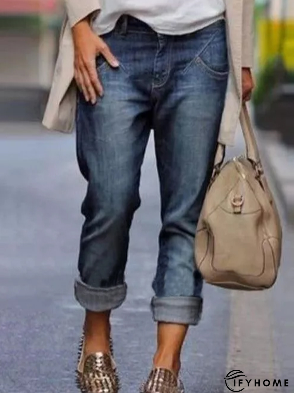 Loosen Denim Casual Jeans | IFYHOME