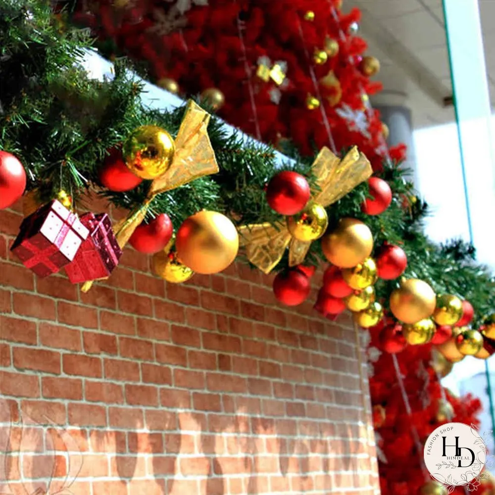 PcsSet Christmas Tree Ornaments Multi-color Ball Plastic Gift for Xmas Holiday Decoration
