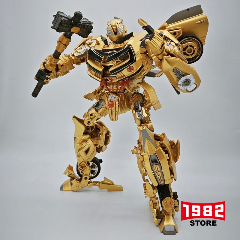 2966 21 Golden Bumblebee Robot Model Toys Transformers Action Figure Collection Authentic Replica Collectible Hobby Toy for Adults and Kids Transformable Robot Figure