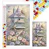 (45*75cm)Flower Birdhouse - Full Square Drill Diamond Painting